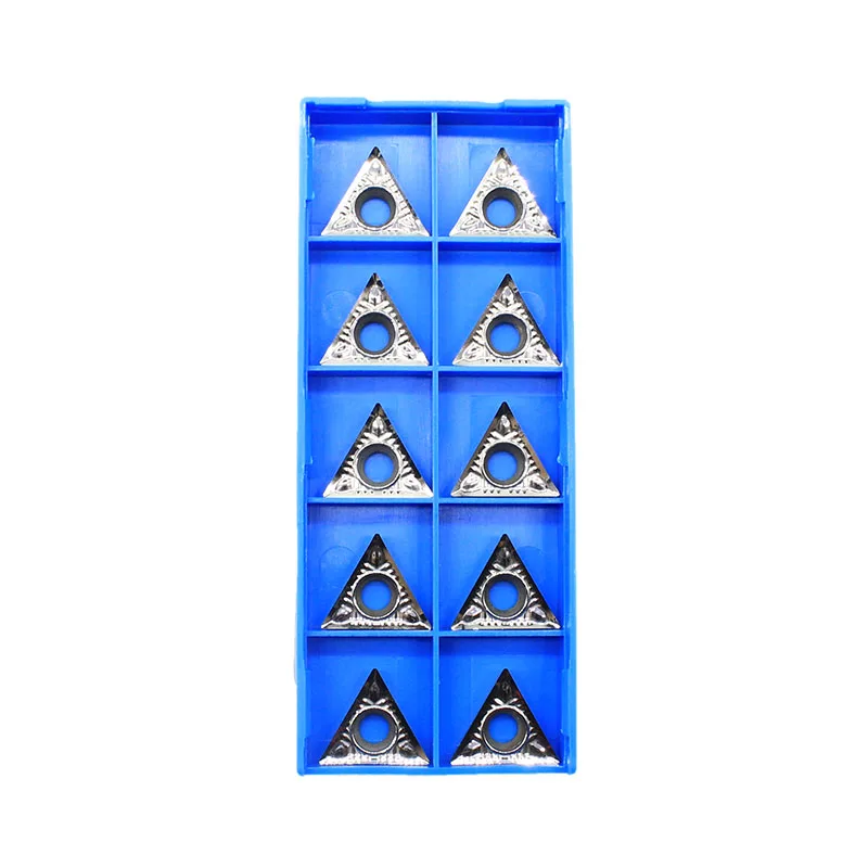 10 PCS DCGT 070204-AK H01 Carbide Inserts for Aluminum KORLOY DCGT 21.51-AK