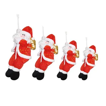 

Rope Climbing Santa Claus Ornaments Are Used to Decorate Gardens, Indoors and Outdoors, Shopping Malls, Etc.