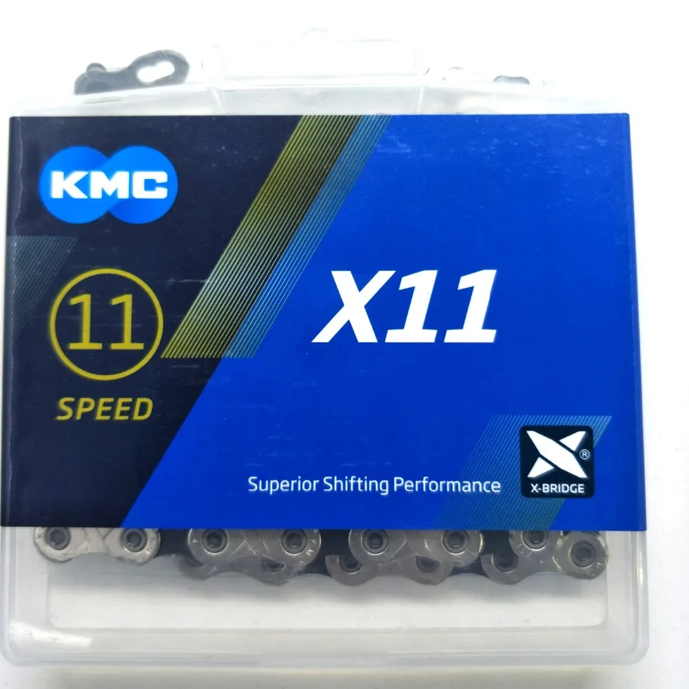 Велосипедная цепь KMC X12 X11.93 X11 X10 X9 Z9 X8 Z8 116 118L звеньевой велосипедный переключатель