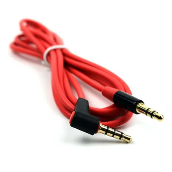 

3.5mm Car Aux Audio Cable Jack Elbow Male To Male Speaker Cables For Headphone Speaker Aux Audio #BL2