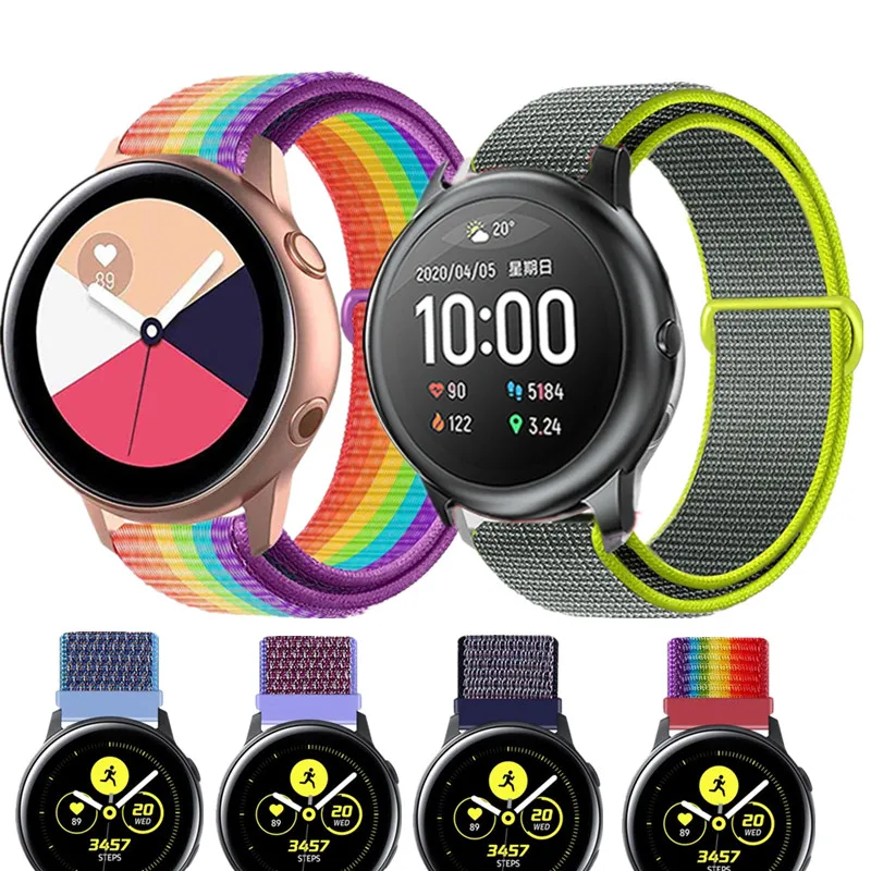 

band for huawei watch gt 2 strap correa huawei watch gt2 band honor magic watch nylon wrist watch band galaxy watch 3 45mm strap