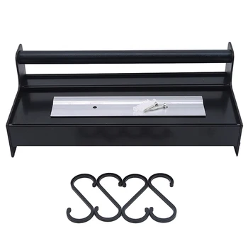 

Kitchen Storage Rack Metal Cupboard Storage Shelf Non-Skid Spice Rack Single Layer Kitchenware Organizer Saving Space