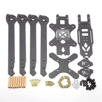 

1Set XL5/6/7/8/9 232/283/294/360/390mm Carbon Fiber FPV Raicng Frame Kit For RC Drone