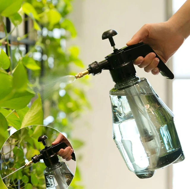 Pulvérisateur de jardin pour plantes et fleurs, pot d'arrosage, bidons  d'eau à pression manuelle, bouteille de pulvérisation à pompe à air, outil  d'irrigation domestique, 1,5 l - AliExpress