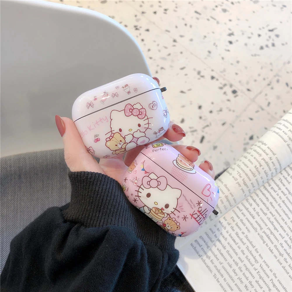Чехол hello kitty Minna No Tabo Carabiner IMD Для Airpods pro, аксессуары, беспроводные Bluetooth наушники, Прекрасный защитный чехол