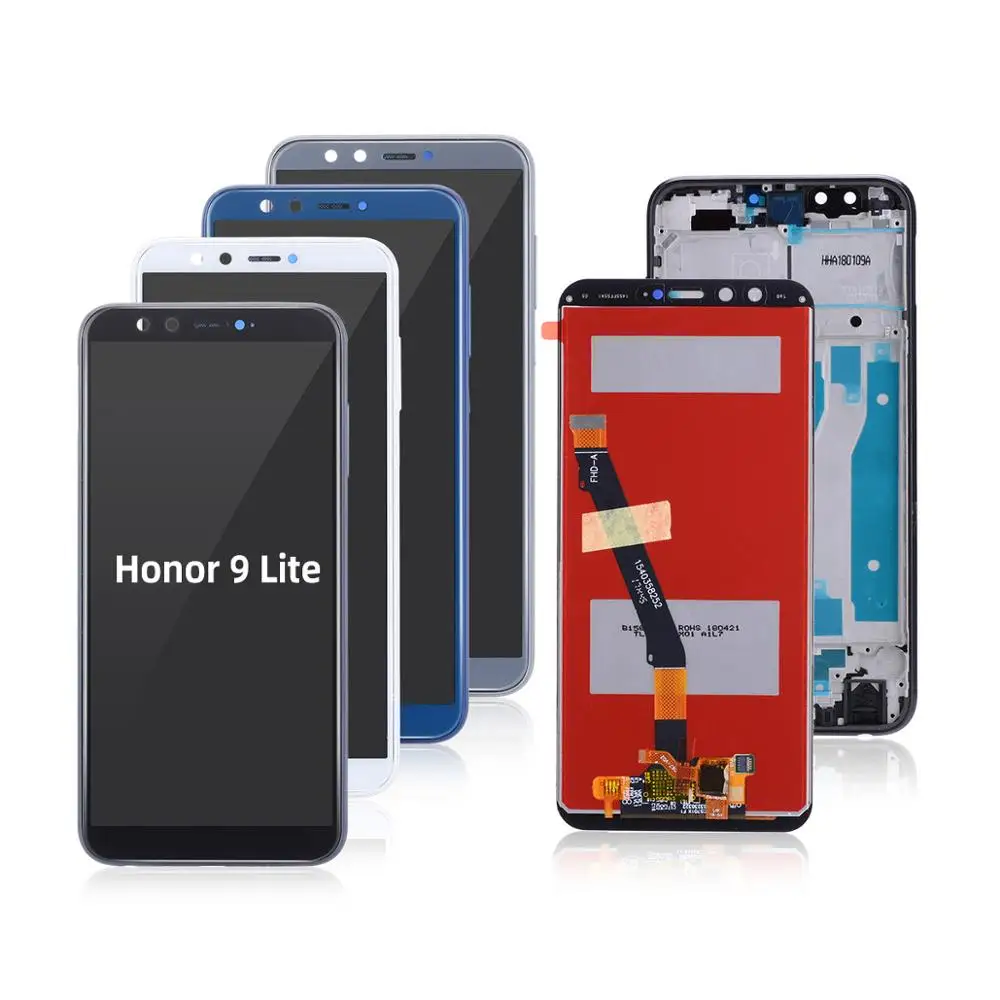 Оригинальная деаль заменить на Honor 9 lite сенсорный ЖК экран Рамка LLD L31 определено