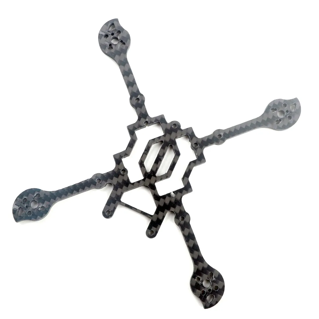 Happymodel 125mm Wheelbase Carbon Fiber Frame 3.0mm Bottom Plate for Larva X HD FPV Racing Drone Toothpick