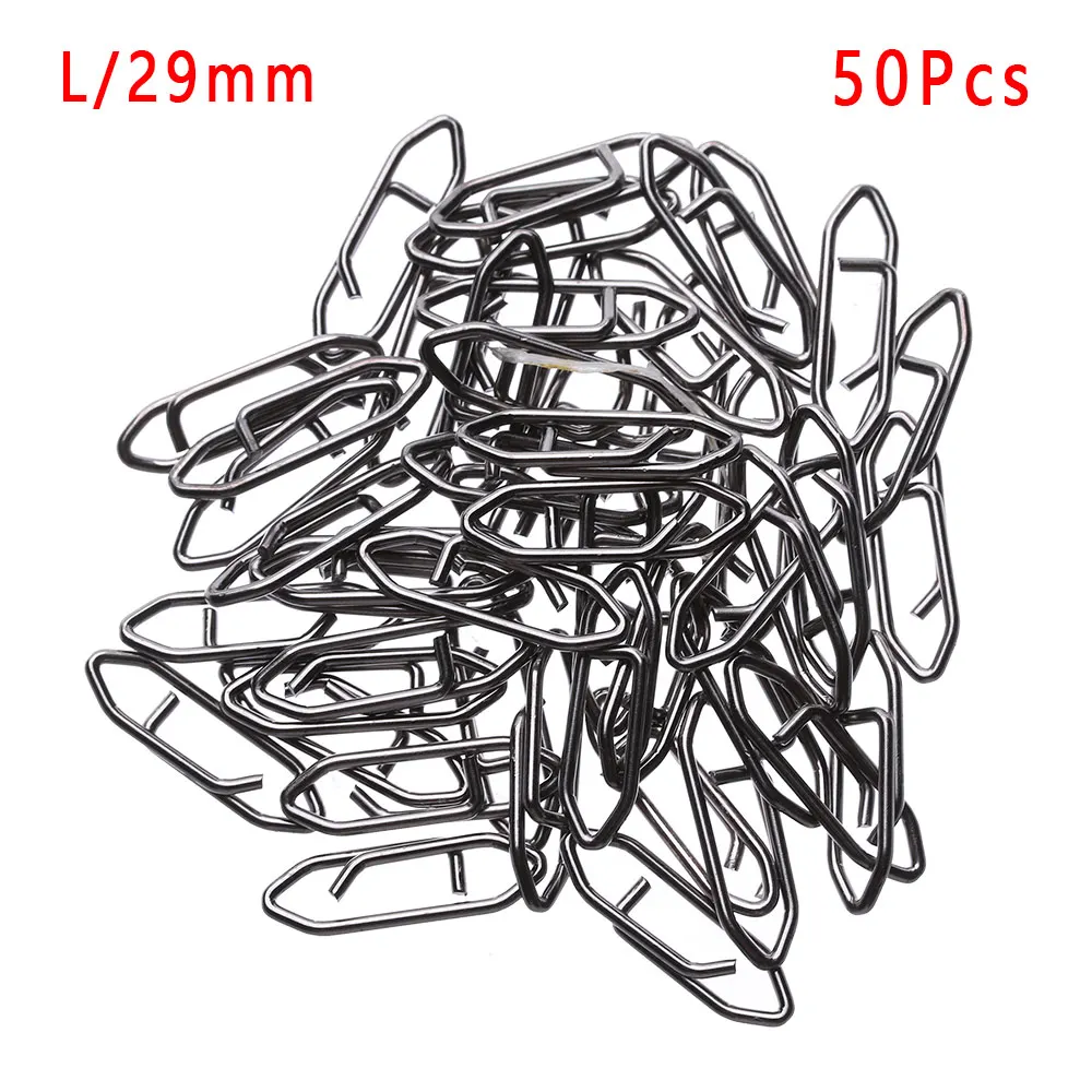 50 шт. тактические рыболовные снасти, измерительные клещи, быстрозащелкивающиеся рыболовные клеммы, мультипакеты, рыболовные Висячие защелки, быстрый замок, шарнирные снасти - Цвет: L