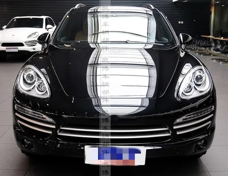 Оригинальная качественная крышка фары для 10-14 Porsche Cayenne, корпус фары для автомобиля, прозрачная крышка для лампы