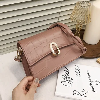 

Net Red Texture Mini Bag Handbag 2020 Popular New Fashion Wild Shoulder Underarm Package Messenger Square Sling Bag