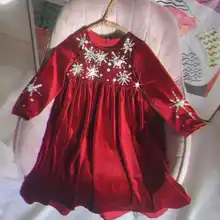 Детские платья ручной работы для девочек; детская одежда; рождественское платье; красное платье; праздничная одежда для девочек; vestidos zapatos de mujer