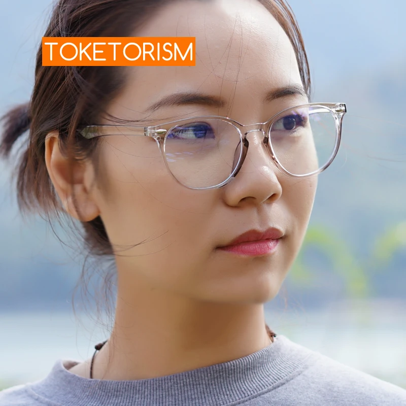Toketorism светильник, компьютерные очки для мужчин и женщин, синий светильник, очки в пластиковой оправе 0905