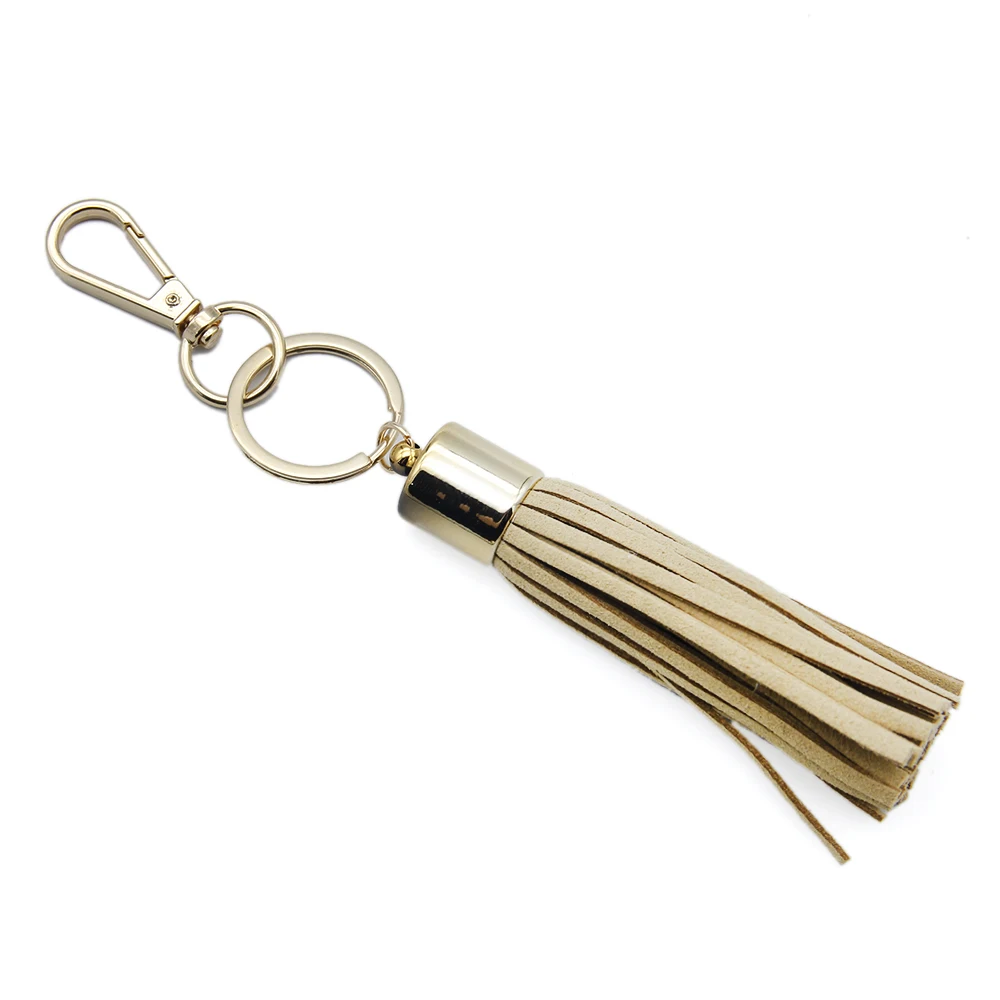 David accessories из искусственной кожи брелок с кистями кулон Для женщин кожаный брелок мешок материал для художественного оформления дома, 1Yc7654 - Цвет: 1086995009