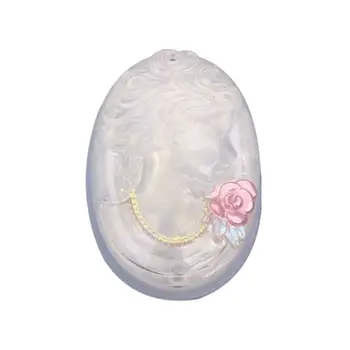 

DIY Crystal Epoxy Resin Silicone Mold Crafts Women Figure Objects Exquisite Luxury Jewelry Making Pendant Tools Molds