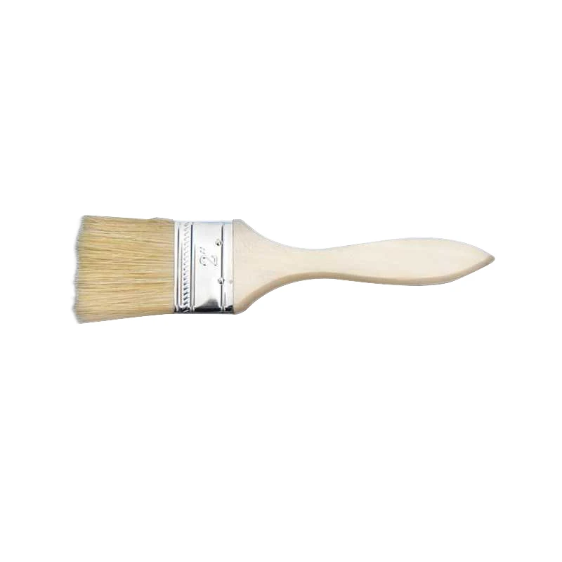 masonry paint brush Painting Paint Bristle Brush Wooden handle Decorative Roller Household Wall Tool Artists Brush 2 inch best paint roller