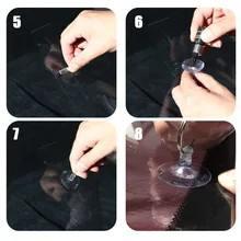 DIY Автомобильный лобовое стекло присоски+ ремонт решение+ выбрать Сменные иглы инструмент