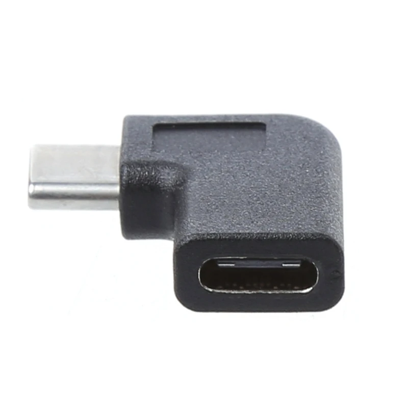 Горячая 3C-90 градусов правый угол USB 3,1 Тип C мужчин и женщин USB-C адаптер конвертер
