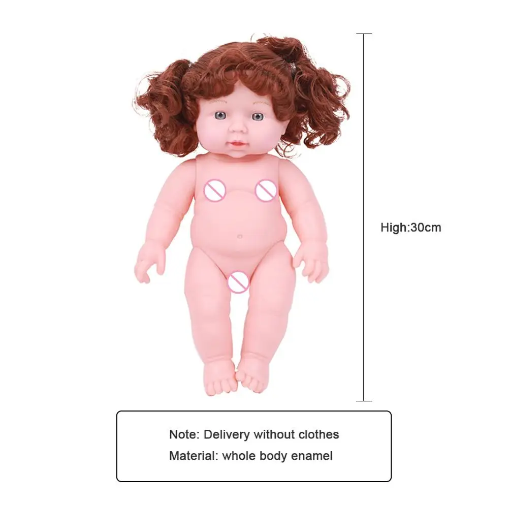 30/41 см новорожденный Детские моделирования куклы Мягкие Детские Reborn Baby Doll игрушка мальчик девочка эмулированный куклы для детей, подарок на день рождения, Рождество, Декор - Цвет: H5 (30CM)