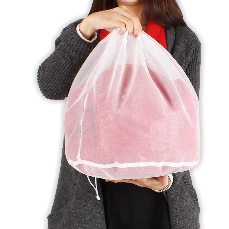 

Care String Bag Washing Machine Clothes Rack Lazy Laundry Bag Double-layer Quilt Protective Case Household down Jacket Fine Stri