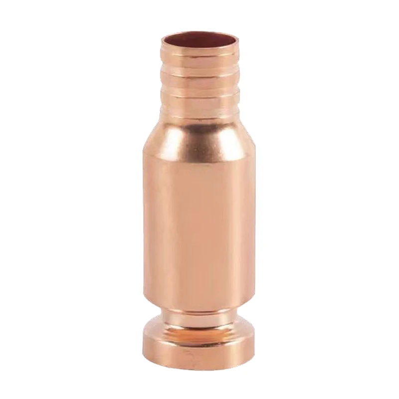 Red Copper Siphon Filler Pipe Manual Pumping Oil Pipe Fittings Siphon Connector Gasoline Fuel Water Shaker
