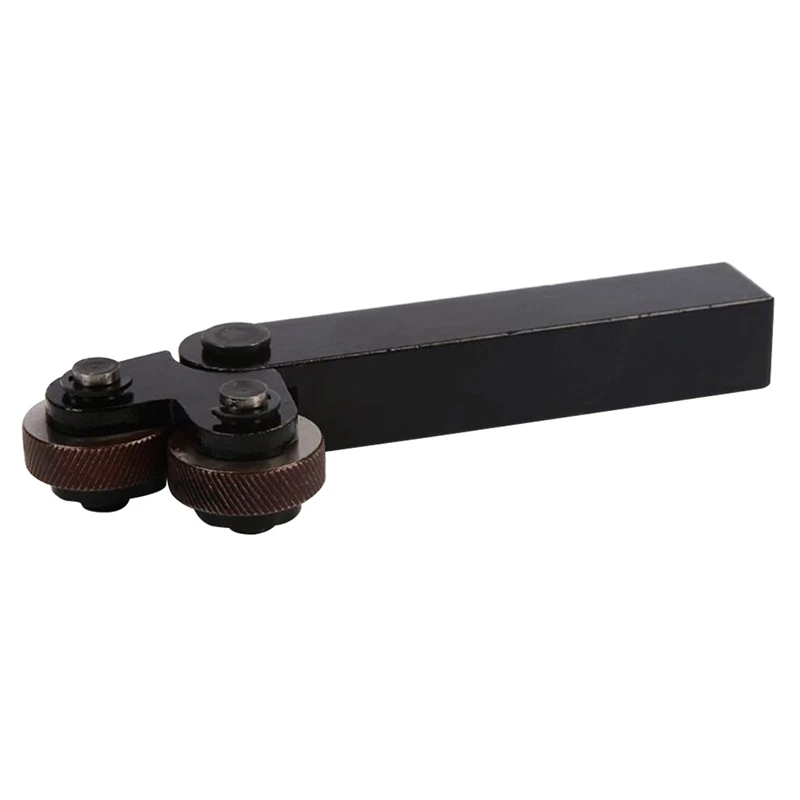 

HHO-Steel Dual Wheel Knurling Tool Set With Diagonal Linear Knurl Wheel 1Mm Pitch 26Mm Wheel Linear Pitch Knurl Set Lathe Cutter