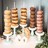 Wooden Donut Wall Stand Doughnut Holder Baby Shower Kids Birthday Christmas Decoration Wedding New Year Event Party Supplies ► Photo 3/6