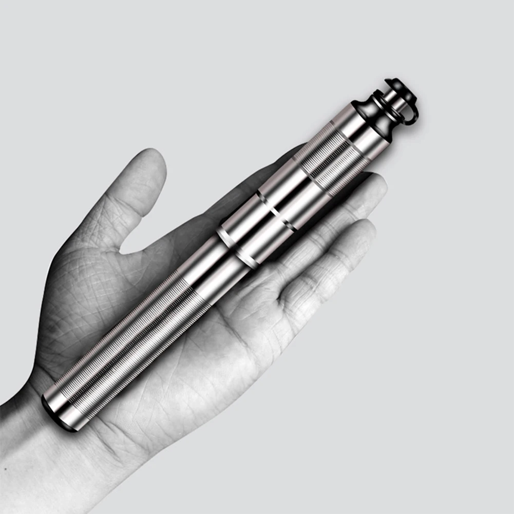 Мини Выдвижной инструменты 120PSI Баскетбол велосипедный насос сверхлегкий алюминиевый сплав инфлятора дорожный велосипед ручной Schrader Presta