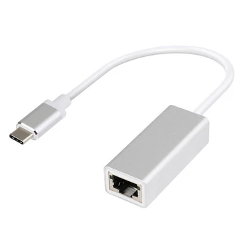 

Ult-Best Usb-C Hub Network Adapter Type-C 3.0 To Ethernet Rj45 Lan Gigabit Adapter Supports Nintendo Switch For 10/100/1000 Mbps
