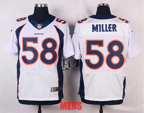 Stitiched, Denver, Von Miller для мужчин и женщин, Молодежный трикотаж - Цвет: Orange