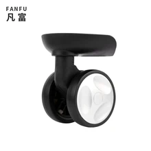 Quality Suitcase Black Casters Repair Replacement Suitcase Wheel 360 Degree Rotating Universal Wheel Silent Caster Accessories