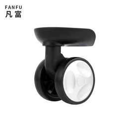 Quality Suitcase Black Casters Repair Replacement Suitcase Wheel 360 Degree Rotating Universal Wheel Silent Caster Accessories