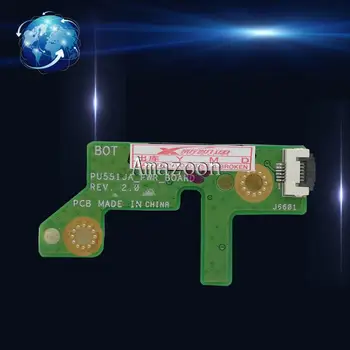 

PU551JA SW BOARD For Asus PU551 PU551J PU551JA PU551JH PU551JD PU551JF DC POWER JACK POWER BOARD Switch Button Board