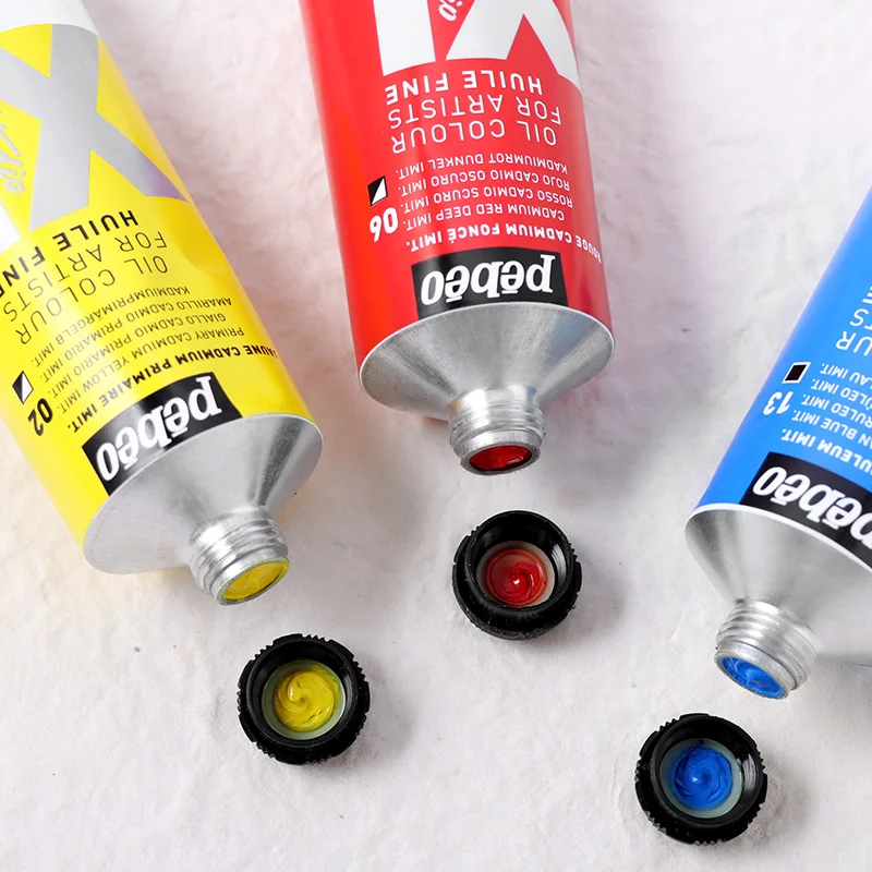 French Pebeo professional XL series Oil paint 80ml acrylic paint Oil for art studentsart supplies School supplies