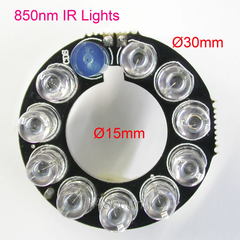 Infrared 10x Ir Led Board Module For Cctv Camera Night Vision (outer