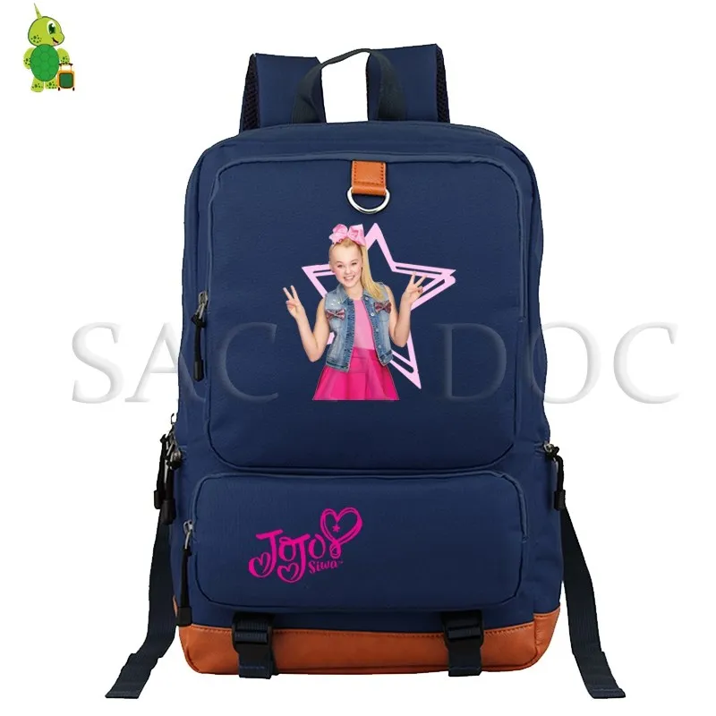 23 JoJo Siwa рюкзаки поп-звезда напечатанный Рюкзак Школьная Сумка для подростков большой емкости рюкзак для ноутбука женские мужские повседневные дорожные сумки - Цвет: 23