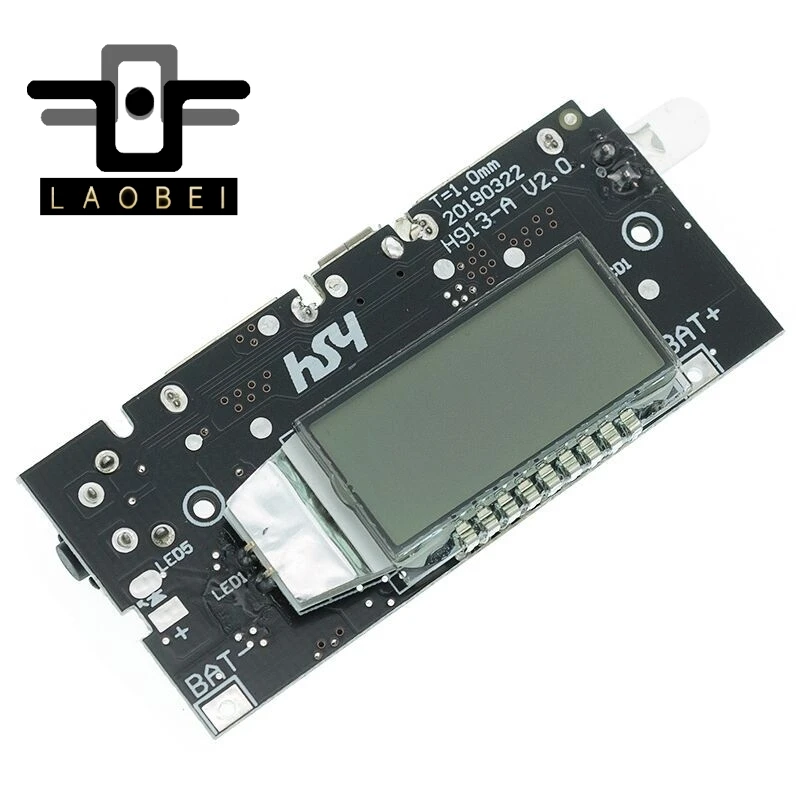 Зарядное устройство для аккумулятора с двойным USB 18650 печатная плата модуль