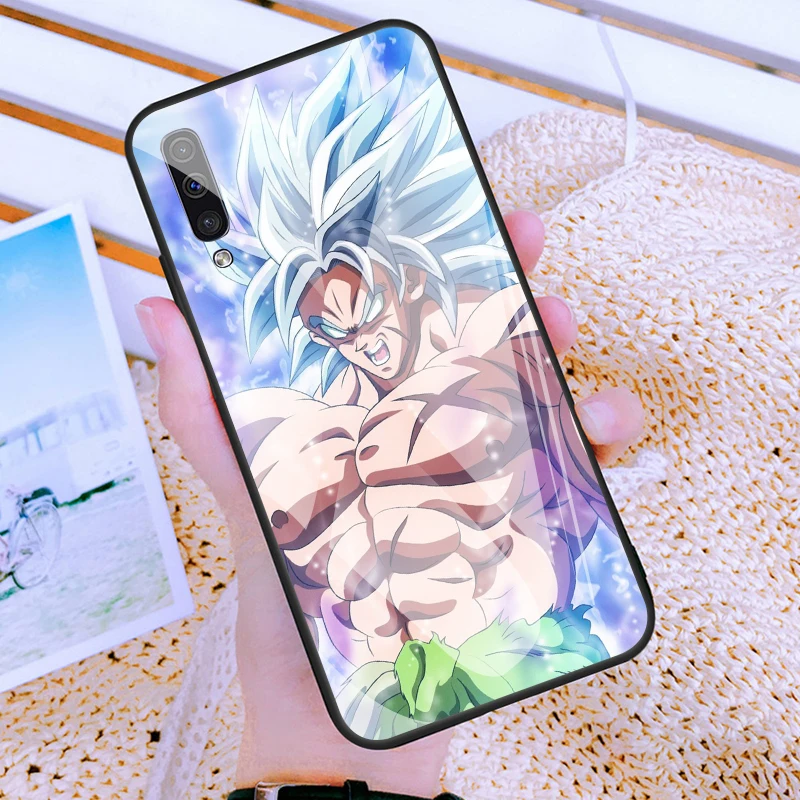 Dragon Ball стекло чехол для телефона для galaxy Note 8, 9, 10, плюс S8 S9 S10E по индивидуальному заказу Гоку чехол для телефона для sumsung A10 20 30 40 50 60 70 чехол - Цвет: 80592