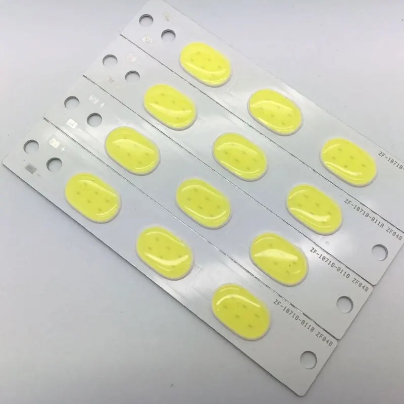 12 шт. Светодиодная лента 3 в 4 Вт l107x18 мм 300 лм|cob strip|light sourcestrip cob |