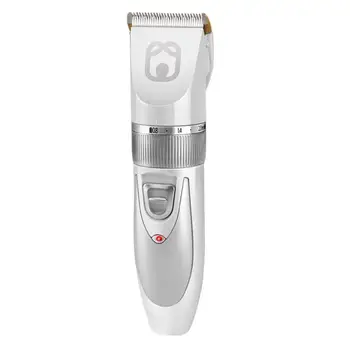 

7 Pcs in 1 Set Pet Hair Clipper Electrical Pet Hair Grooming Tool USB Recharging Pet Hair Trimmer Pet Supplies for Home Use