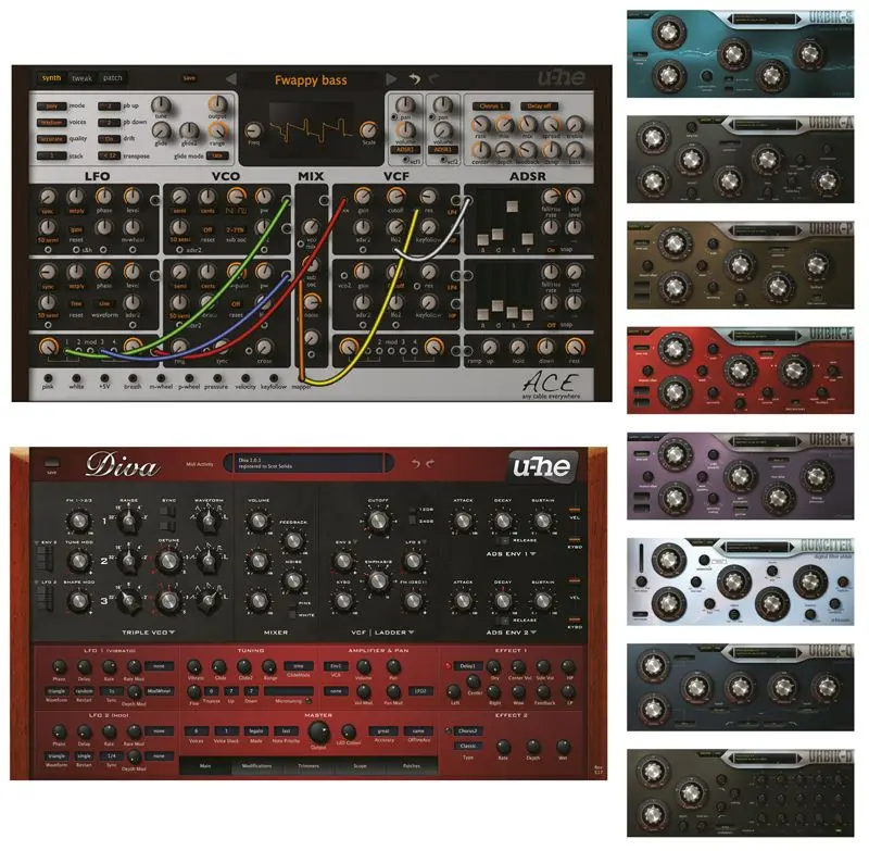 U-he Synth Bundle (Win) VST para productores de música