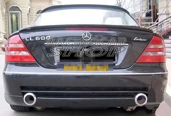 L-стиль окрашенный задний спойлер на крыше подходит для Mercedes BENZ CL W215 CL500 CL600 CL55 CL65 2000-2007 m158f