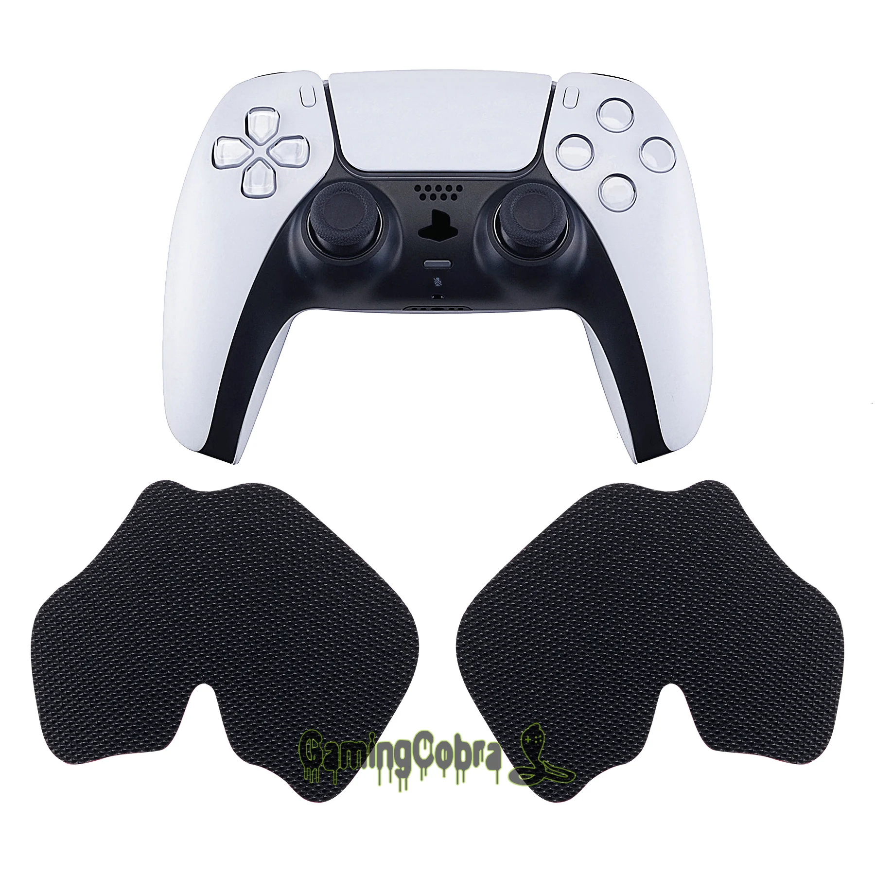 PlayVital Diamond Grain Controller Grip for ps5, Textured Soft