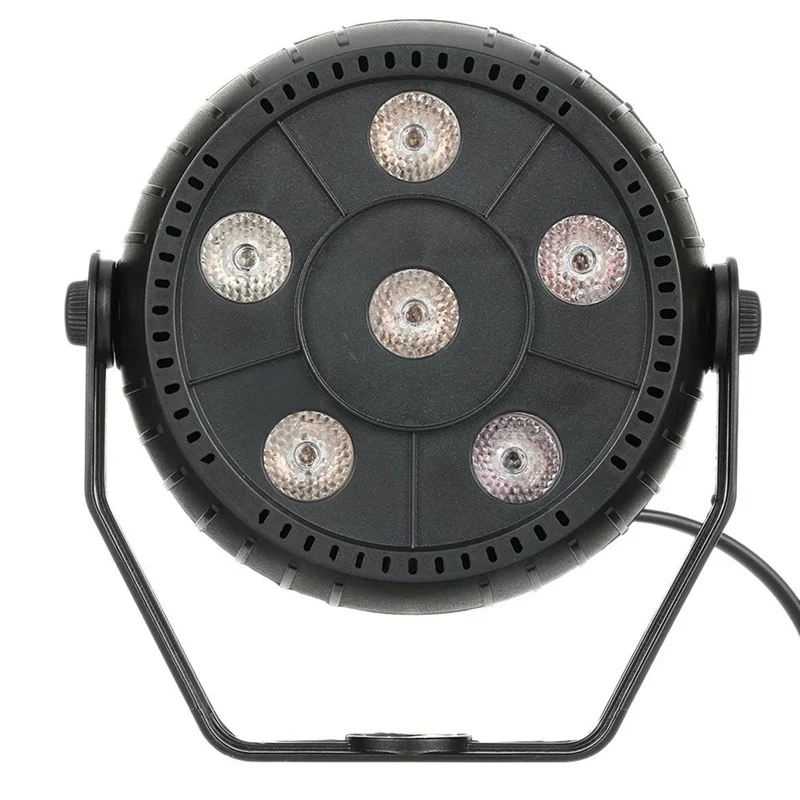 Мини 13 Вт Dj лазерный диско-шар сценический светильник 6 Led Rgb эффект портативный сценический Par Светильник Авто звуковая активация Крытый диско-лампа EU Pl