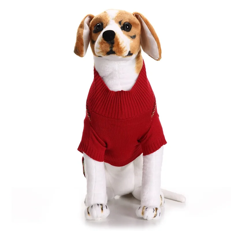 Рождественская домашняя собака одежда для маленьких и крупных собак рождественский щенок большая собака свитер для французского бульдога Йоркского жакеты для собак Одежда для домашних животных