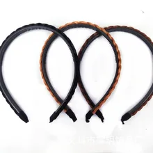 Напрямую от производителя продажи в западном стиле горячие продажи с одной косой резинки для волос один двойной парик Ткачество для жгута, косички Пряжка для головы