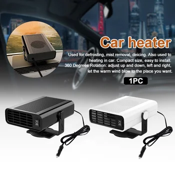 

Windows Glass Hot Cold Car Heater Angle Adjustable Portable Electric Home Universal ABS Low Noise Defroster Demister Winter Warm