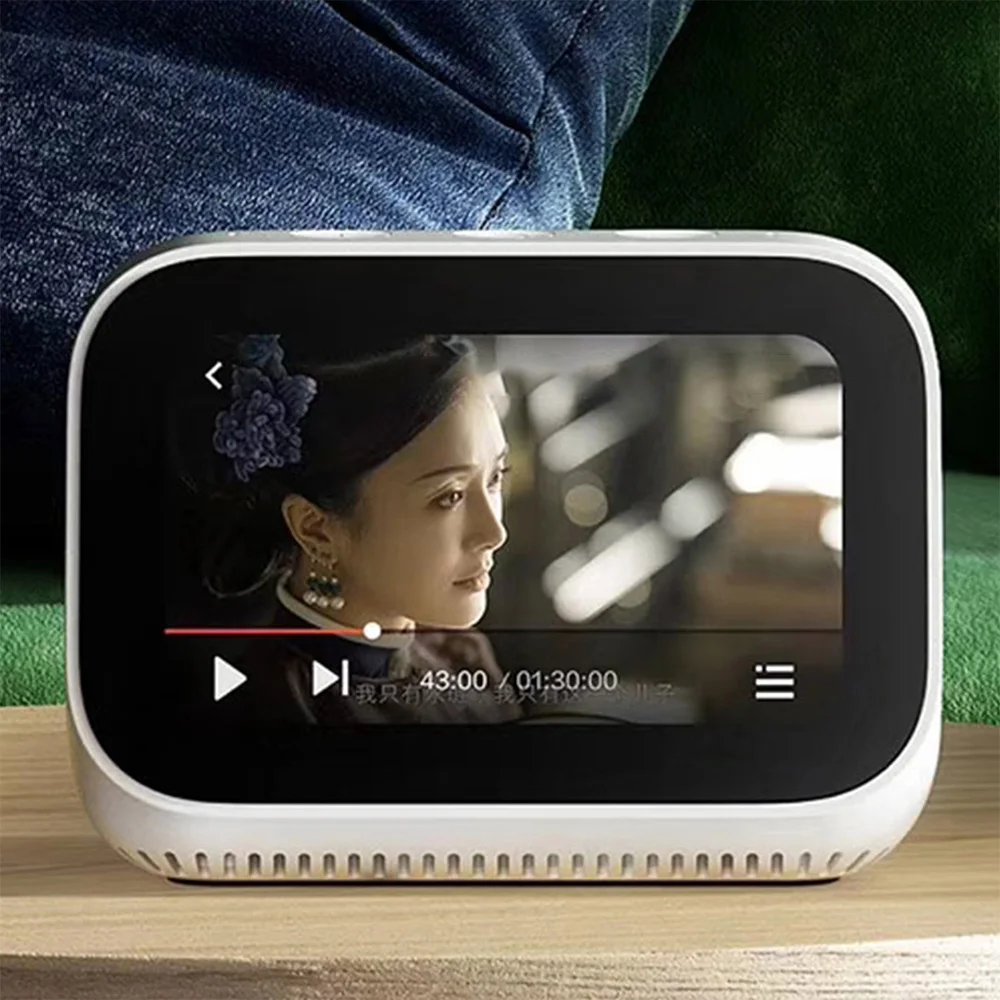 Xiaomi дизайн xiaomi AI сенсорный экран Bluetooth 5,0 динамик цифровой дисплей Будильник WiFi смарт соединение динамик mi динамик