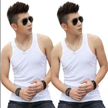 Летний хлопковый мужской жилет, спортивный жилет для фитнеса, Мужские дышащие эластичные штаны для бега, один или два комплекта из 2 предметов