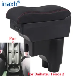 Caja de reposabrazos para Daihatsu Terios 2, compartimento de almacenamiento central, productos de interior, reposabrazos, piezas de accesorios para coche