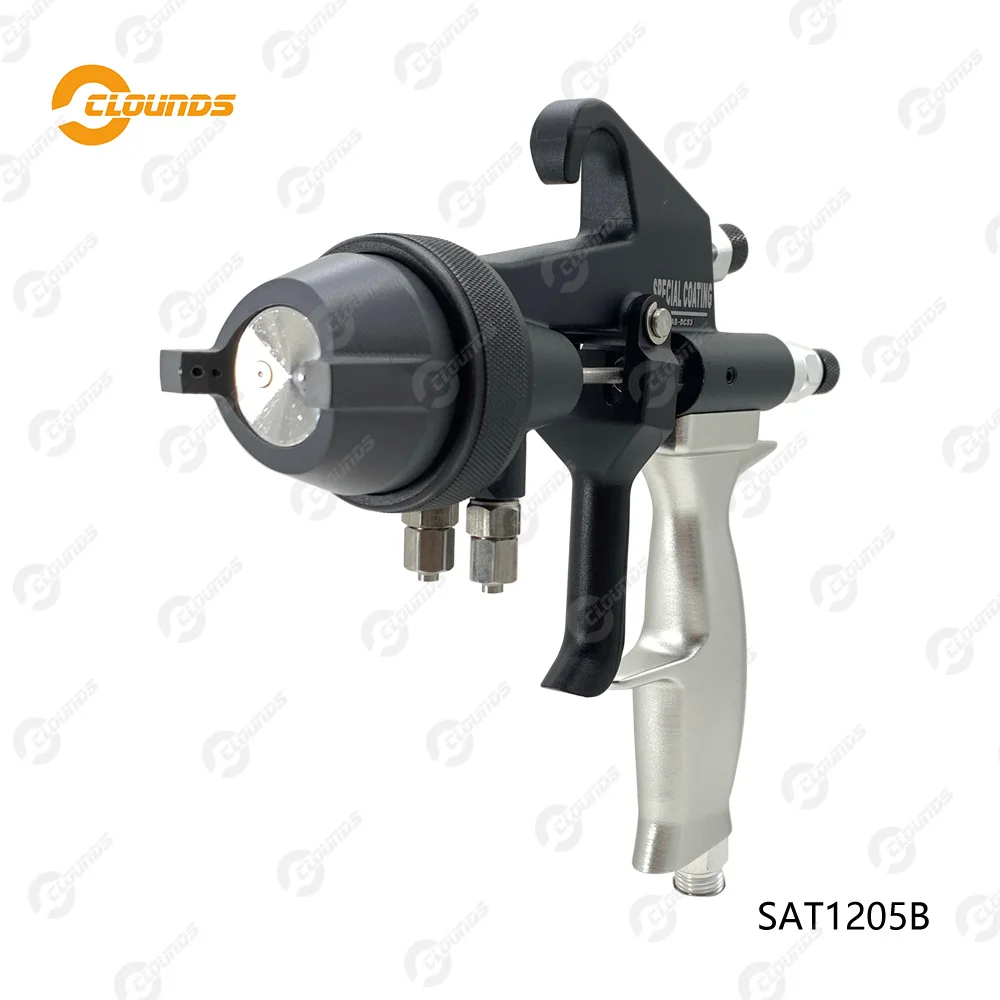 Sat1205 Paint Spray Gun Air Spray Mirror Chrome Paint Nano Chrome Paint